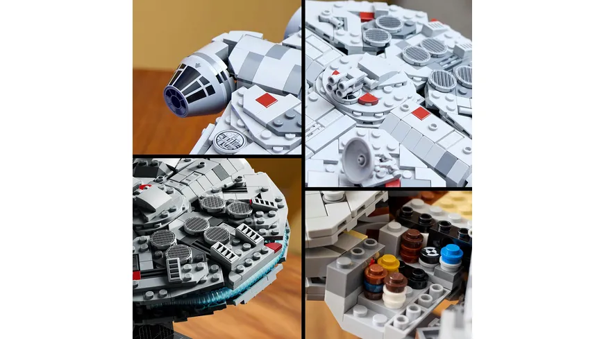 LEGO Star Wars 75375 Millennium Falcon Bauset