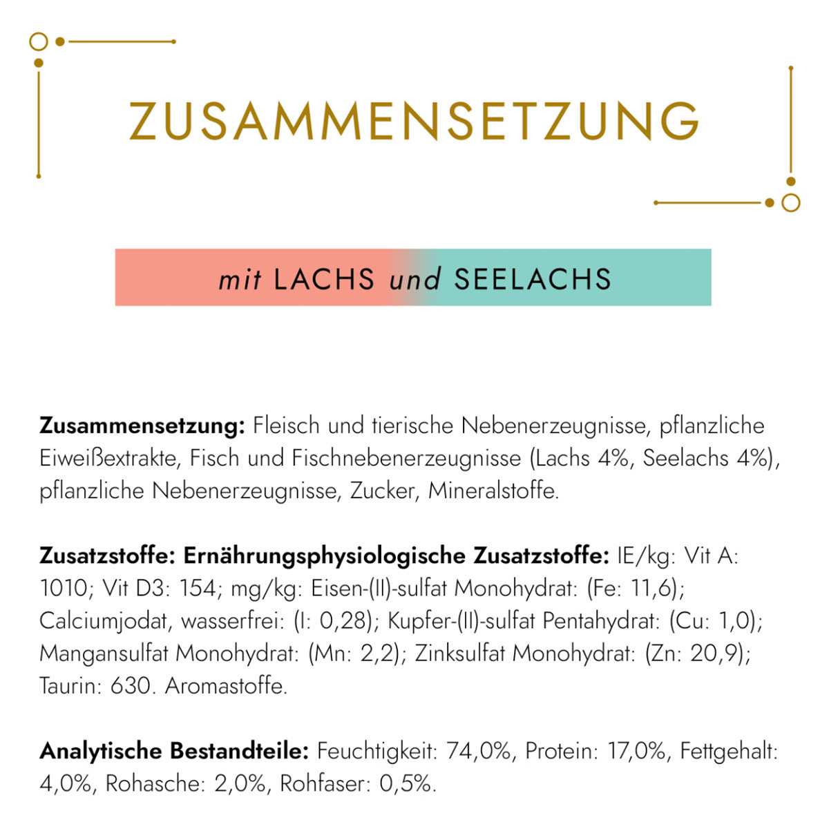 GOURMET Gold Raffiniertes Ragout Duetto mit Lachs und Seelachs
