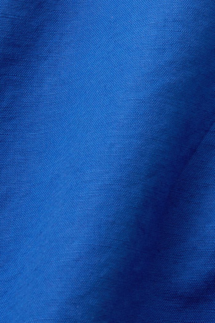 Pull-on-Shorts, Baumwolle-Leinen-Mix