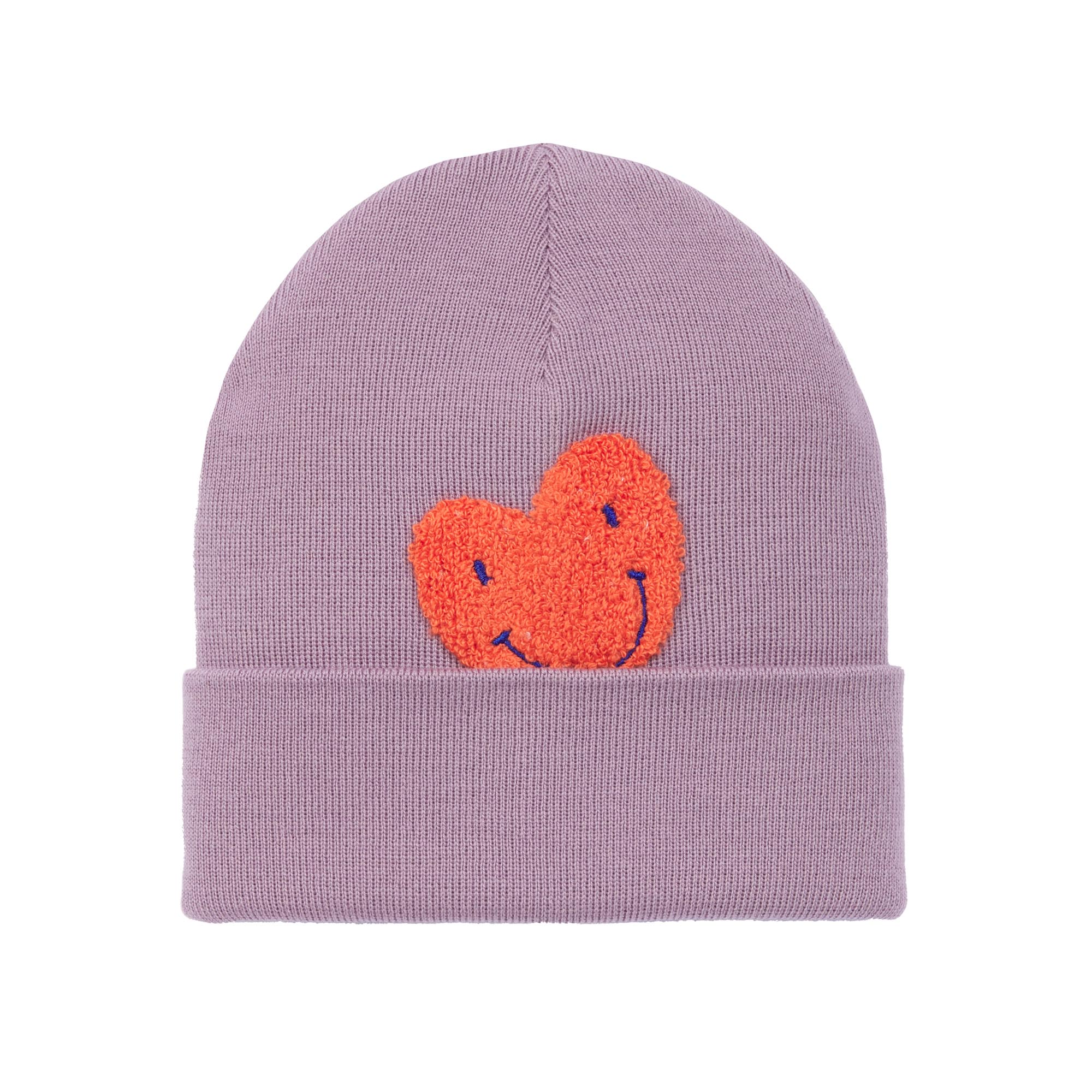 Beanie Mütze Kinder - Merino Wolle, Little Gang Lila
