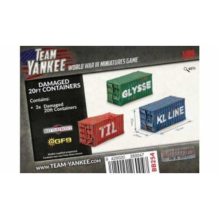 Battlefield in a Box: Modern 20ft Shipping Containers - Damaged (3)