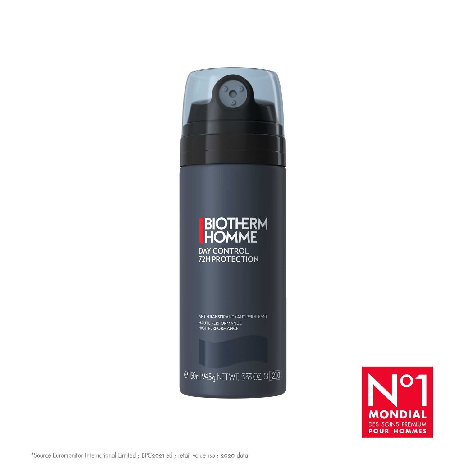 Biotherm Day Control 72H Protection Déodorant Spray Anti-Transpirant pour Homme
