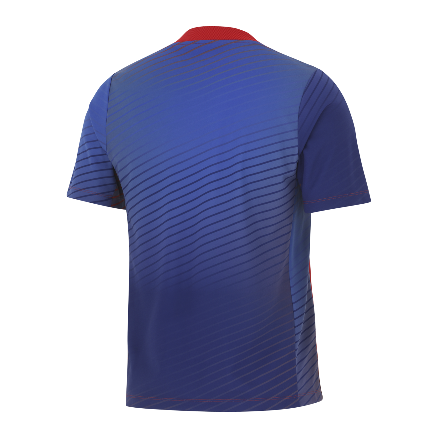 Nike Kroatien Academy Pro T-Shirt EM 2024 Blau Weiss F455