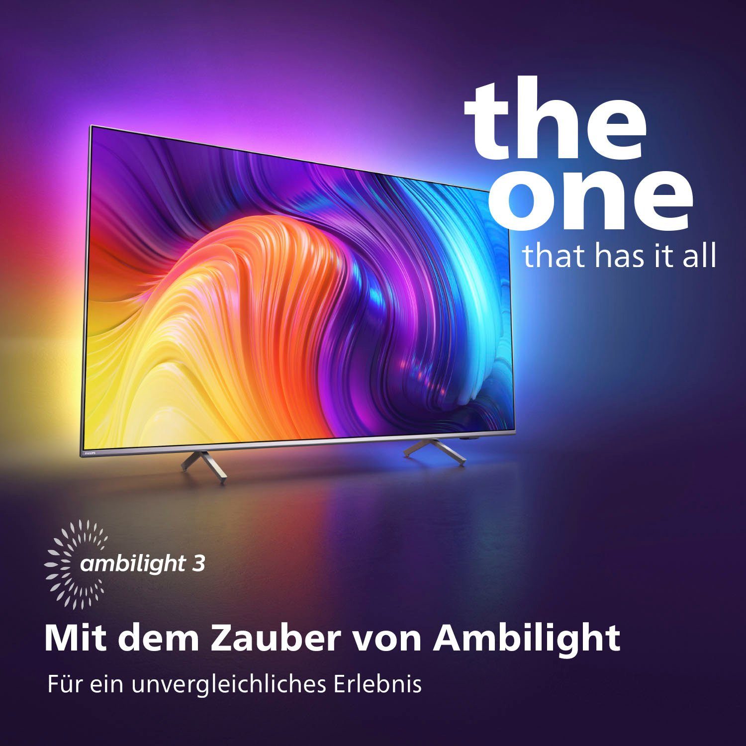 Philips 65PUS8507/12 LED-Fernseher (164 cm/65 Zoll, 4K Ultra HD, Android TV, Smart-TV)