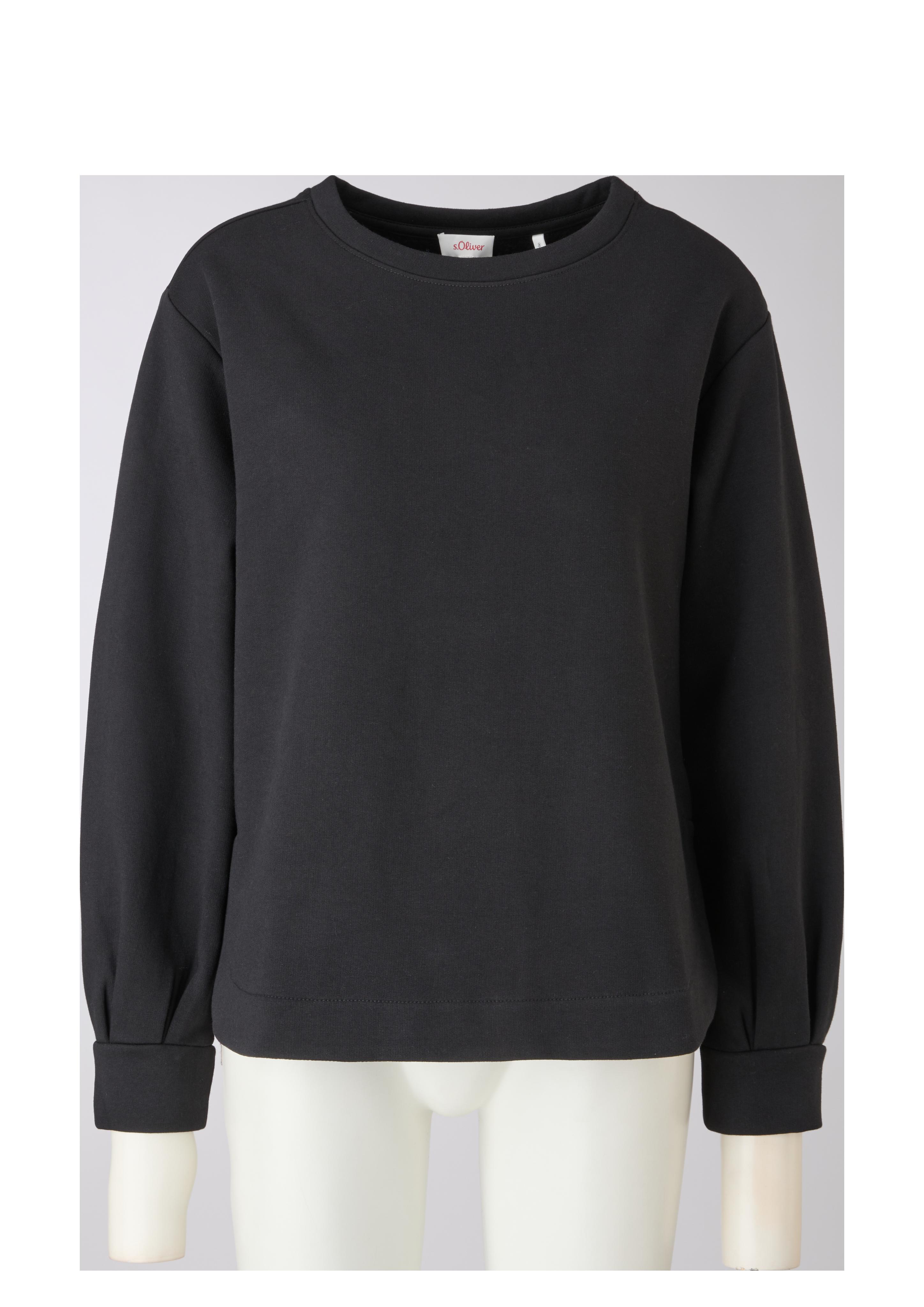 Sweatshirt mit abgerundetem Saum  2121410-9999