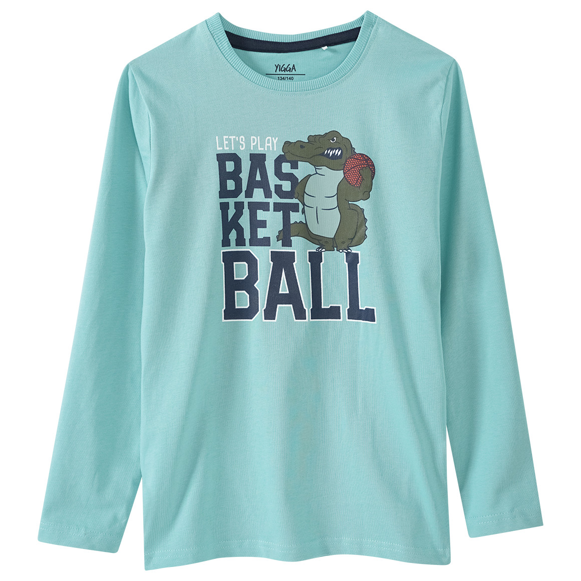 Jungen Schlafanzug mit Basketball-Print