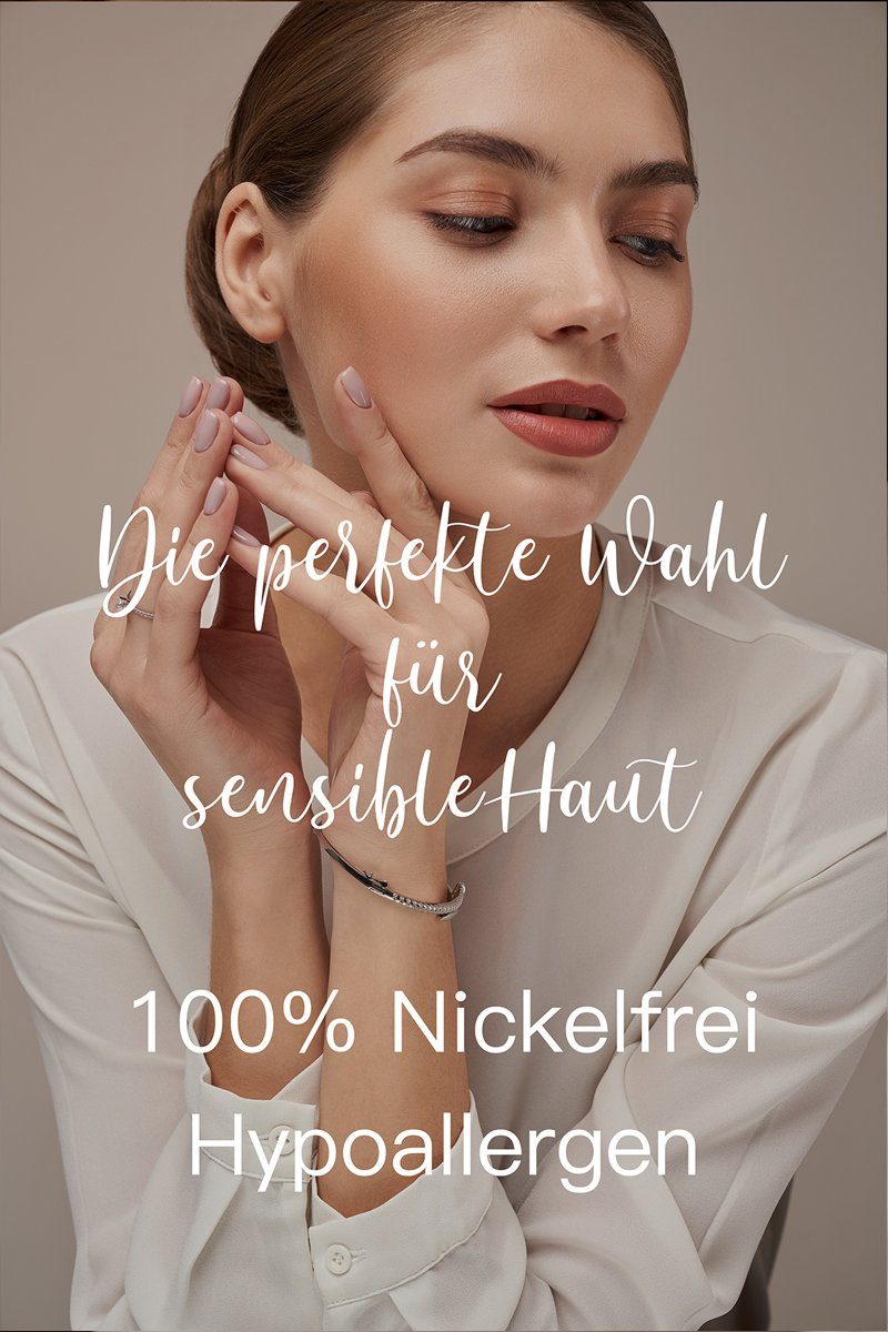 Einzelstück Paar Ohrhänger Einzelstück Kolibri Ohrringe aus 925 Sterling Silber, rosé vergoldet, mit funkelnden Steinen