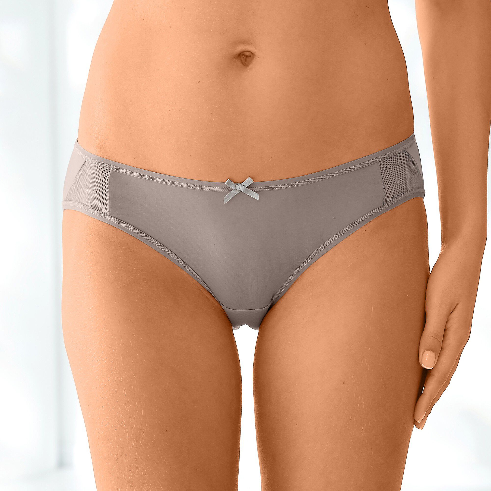 Culotte microfibre forme midi  – Lot de 2