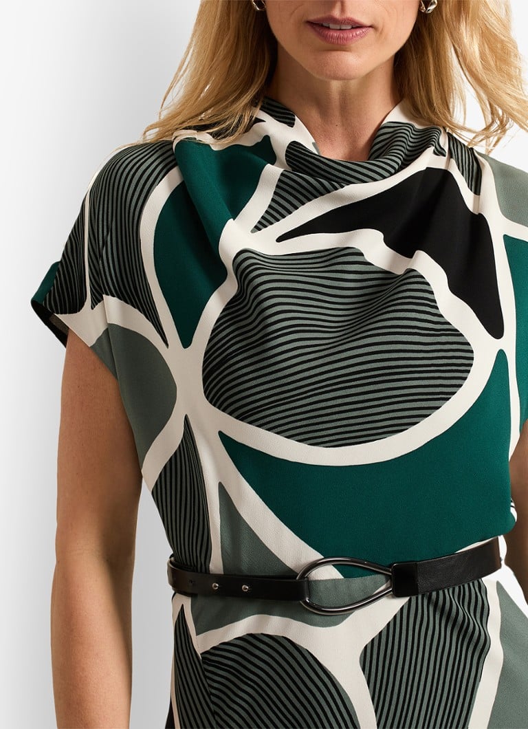 Robe midi Zaynab de Phase Eight avec manches chauve-souris et ceinture