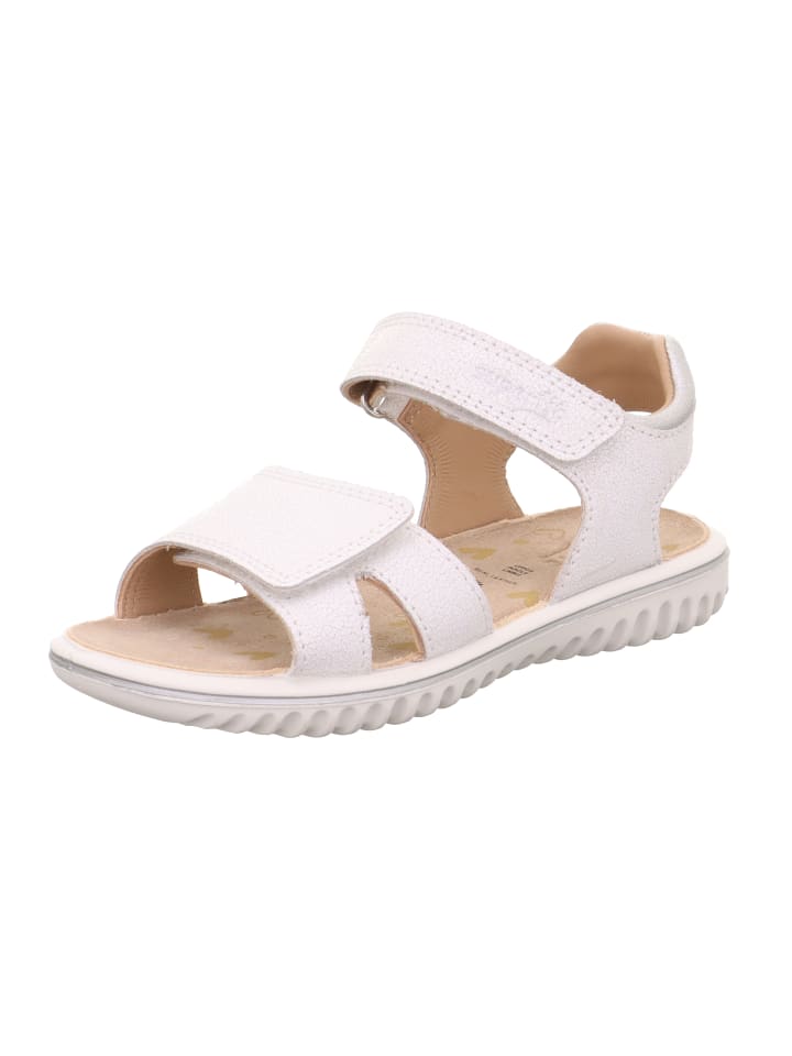 superfit Sandale SPARKLE in Weiß/Silber günstig kaufen
