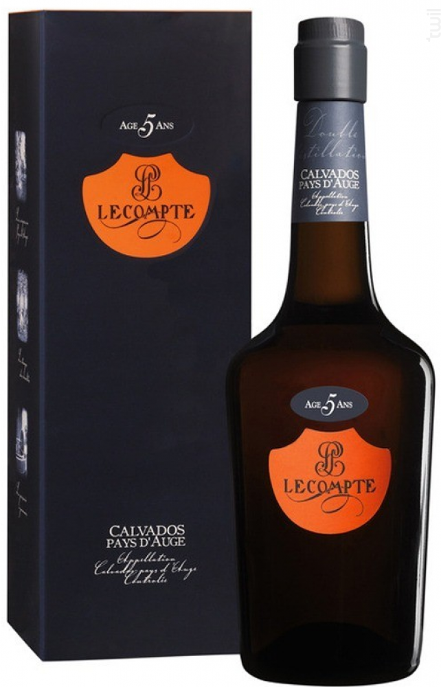 Calvados Lecompte Pays D'auge - 5 Ans Calvados Lecompte