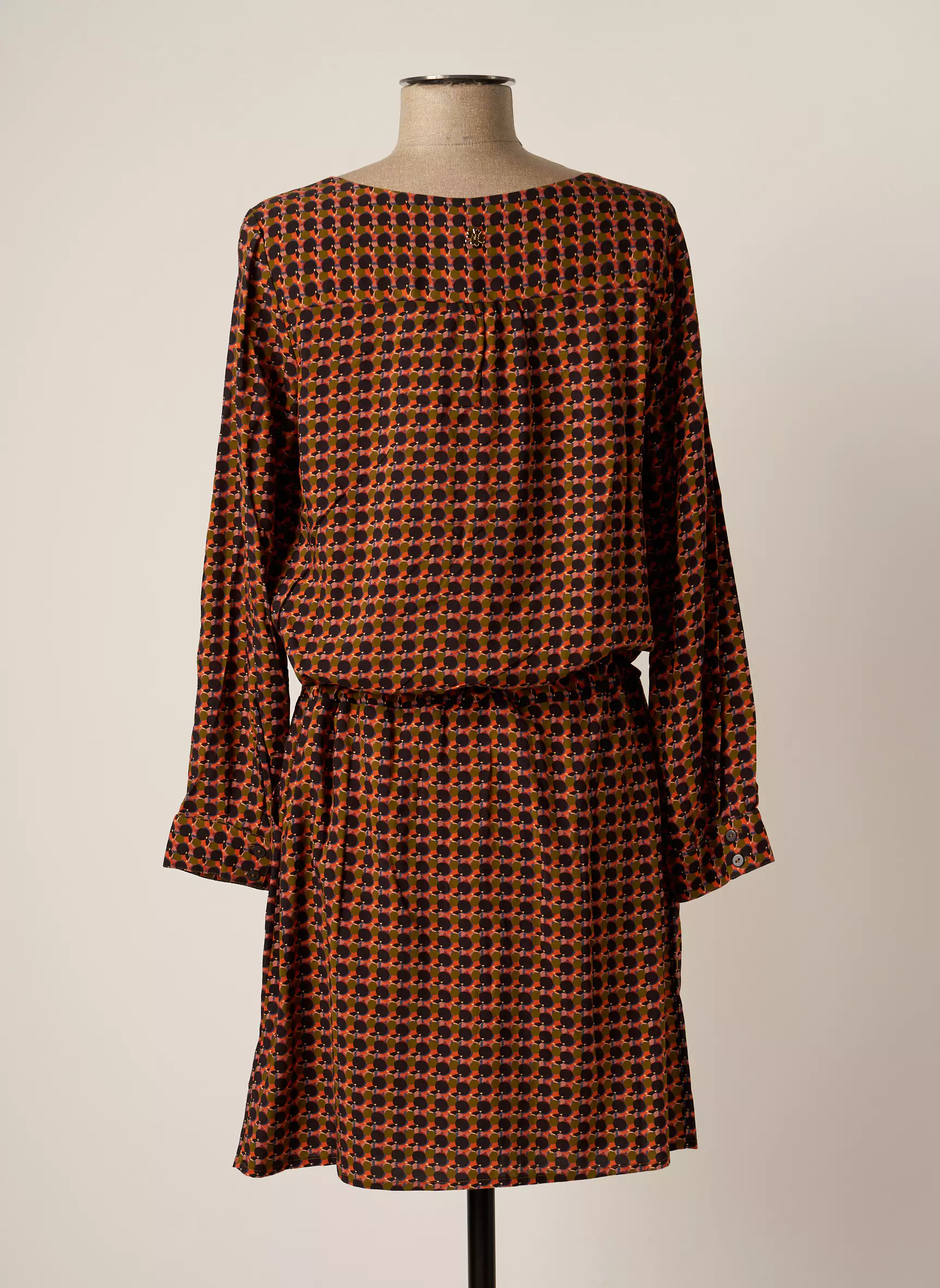 Le Petit Baigneur Robes Mi Longues Femme couleur orange