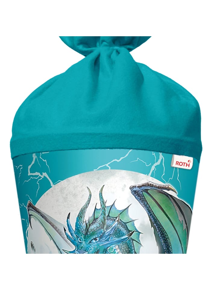 ROTH Schultüte groß Eisdrache 70 cm in Hellblau günstig kaufen onesize