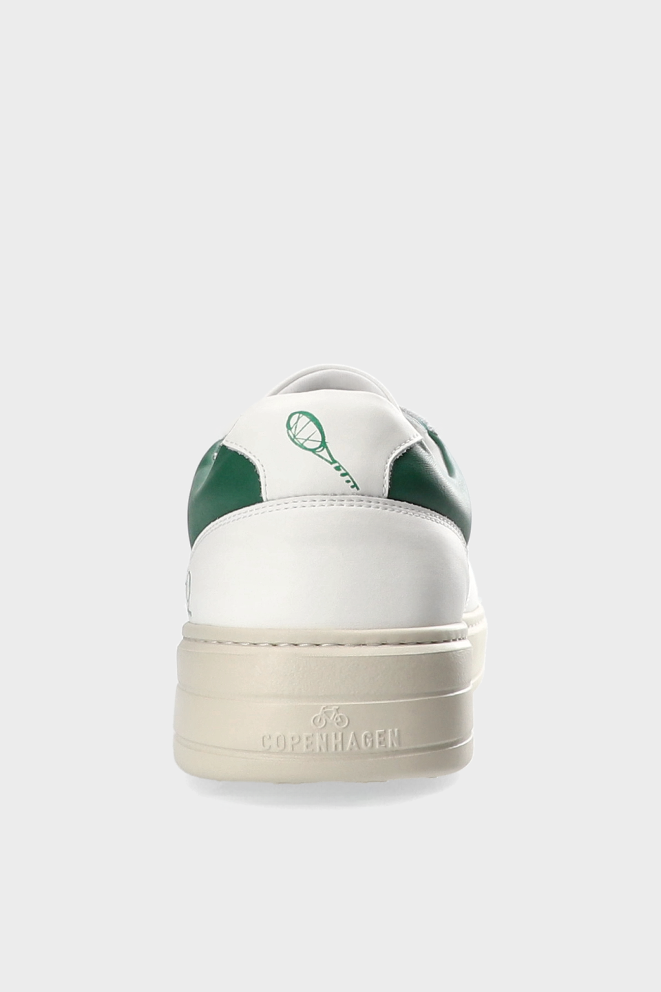 CPH LONDON M - leather - white/green
