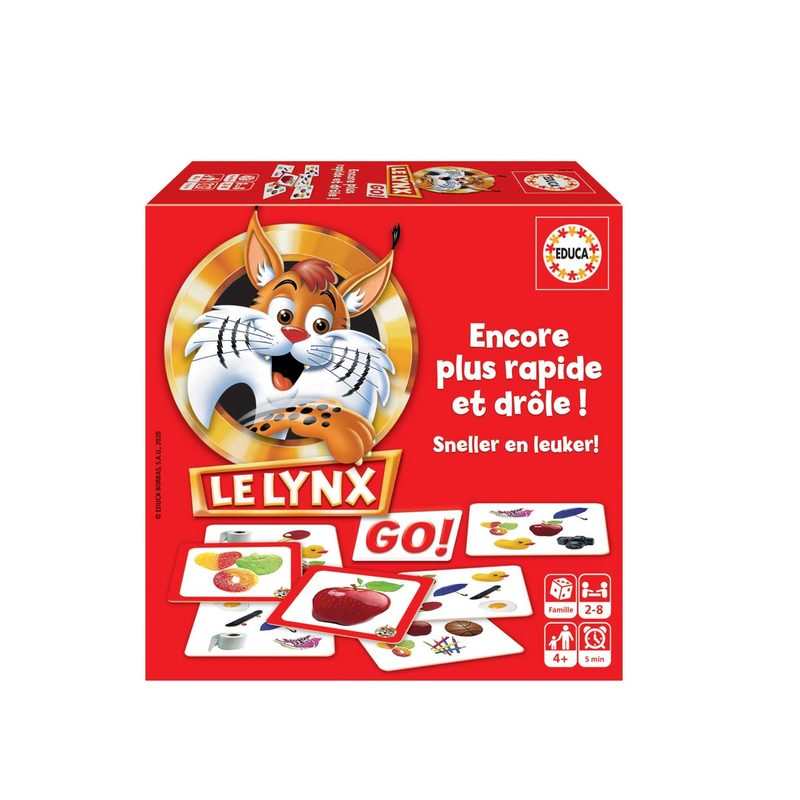 Jeu de cartes Le lynx Go Educa Borras