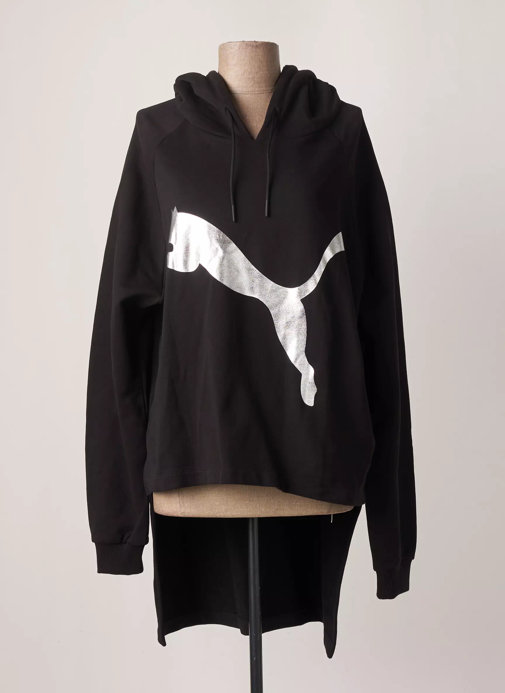 The Kooples X Puma Sweat Capuche Femme couleur noir