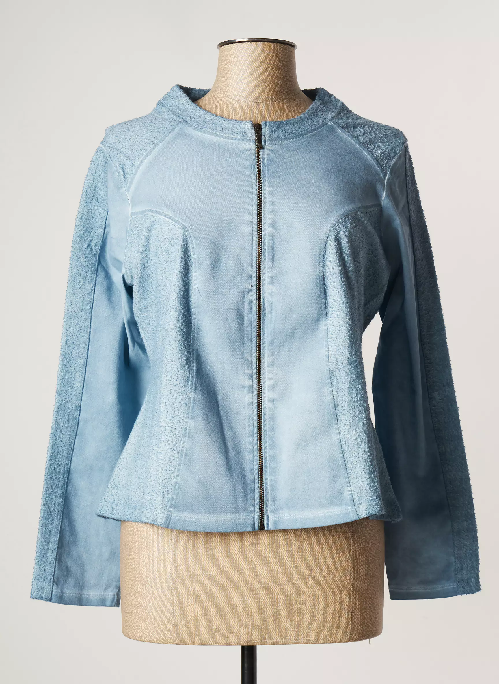 Maloka Vestecasual Femme couleur bleu