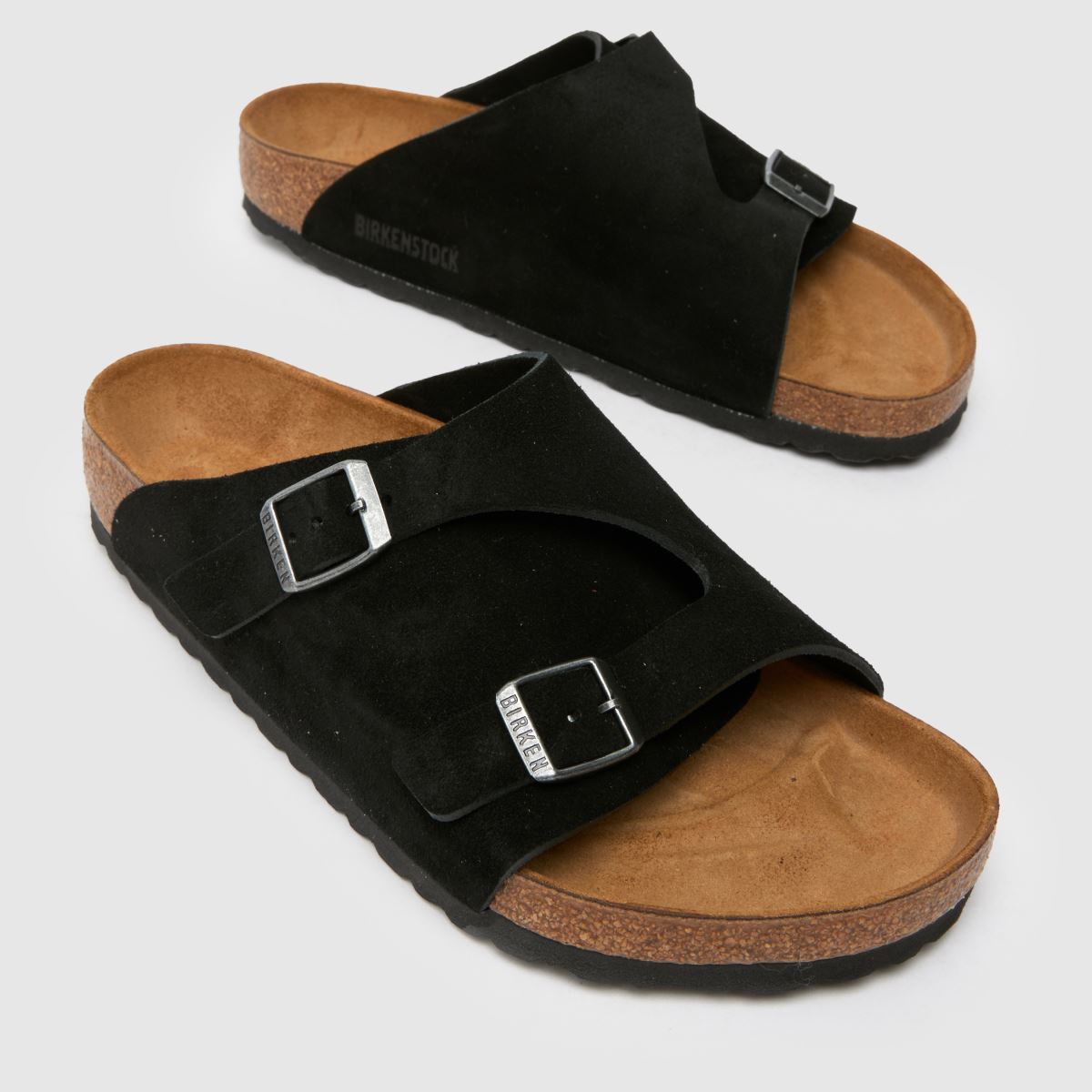 BIRKENSTOCK Zurich sandali v črni barvi