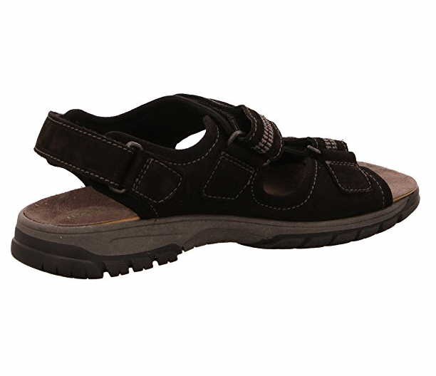 WALDLÄUFER Sportliche Sandalen schwarz