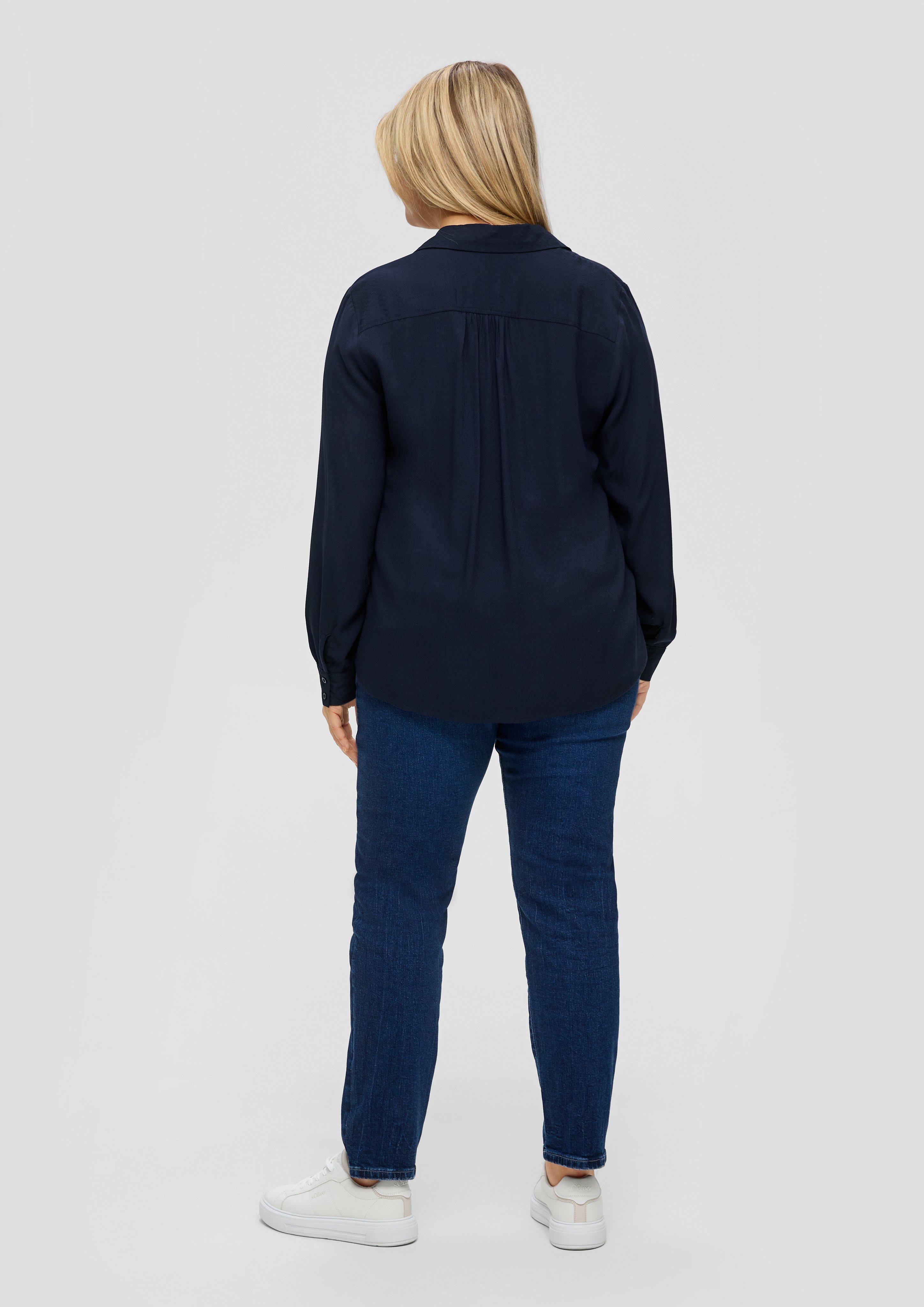 Viskosebluse mit All-over-Print  2151565-5959