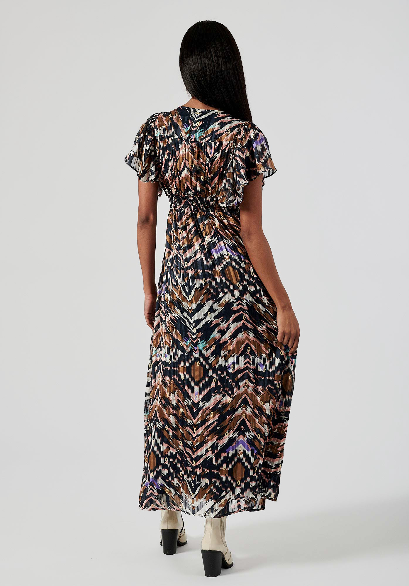 CRAF   Robe longue imprimé femme