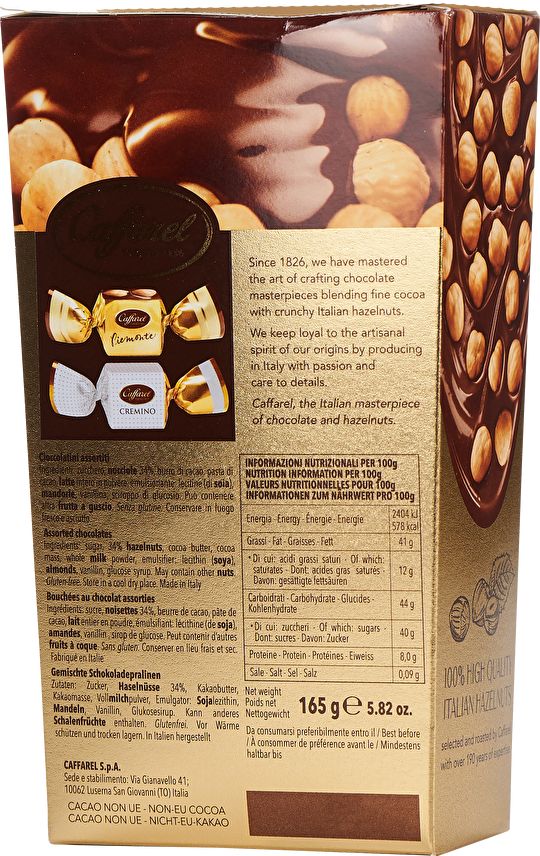 Caffarel Hazelnut Creations Signature Collection 165g