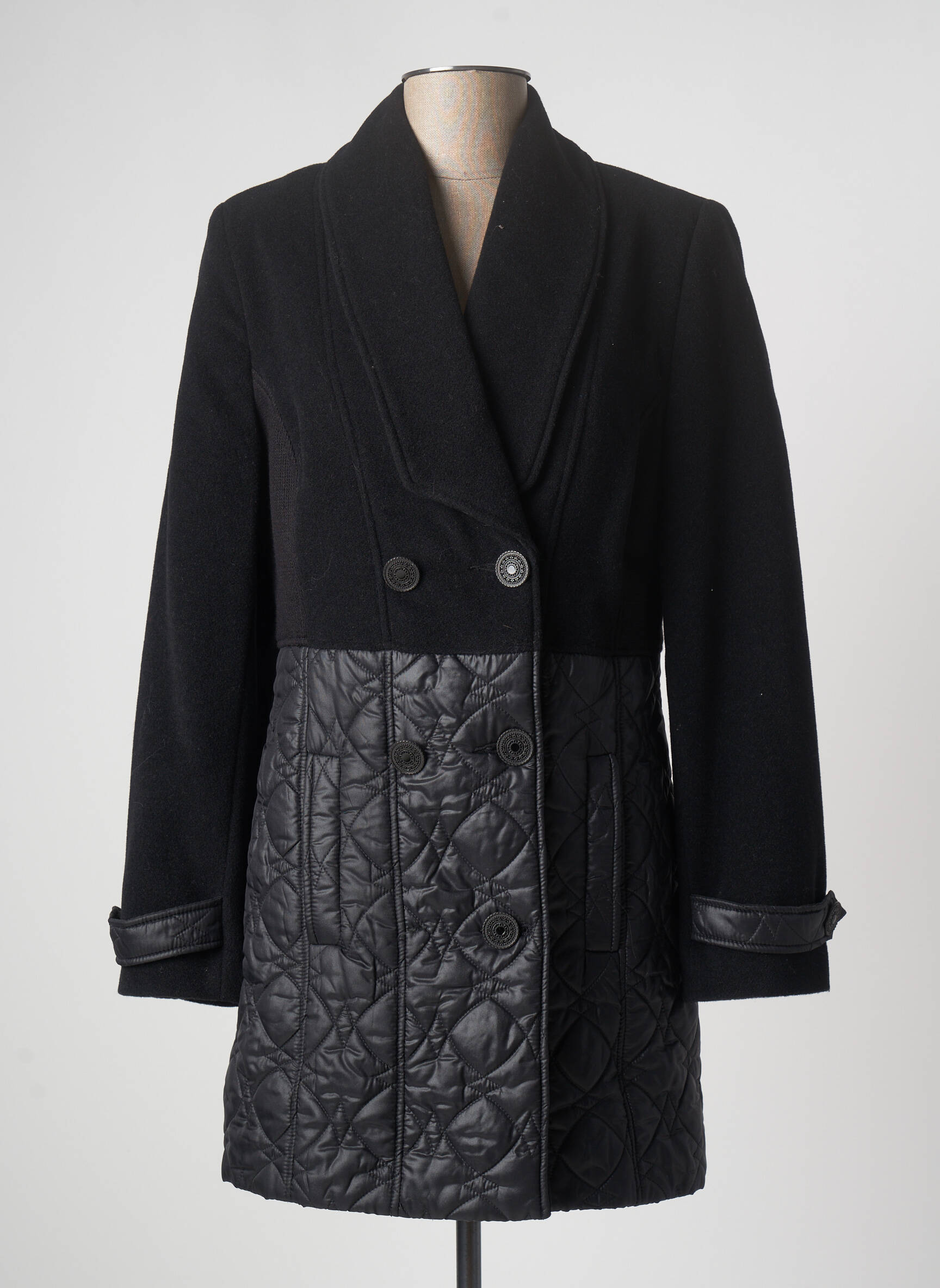 Meri Esca Manteaux Longs Femme couleur noir