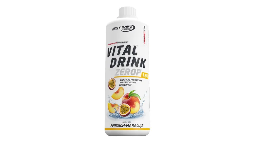 BBN Vital Drink - Pfirsich Maracuja 1000 ml