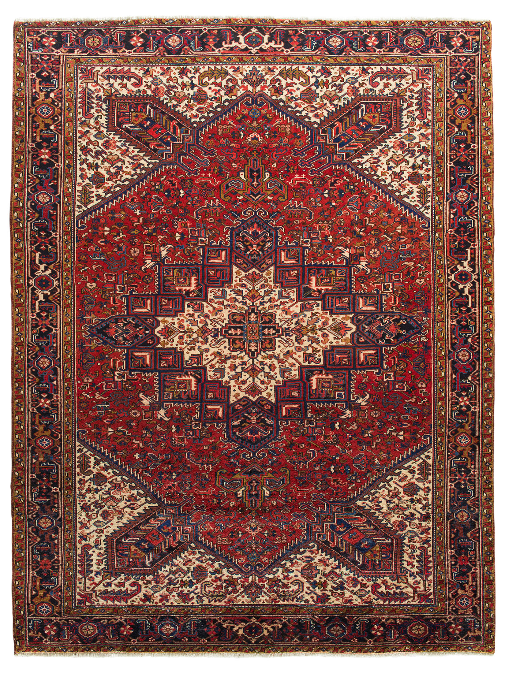 Heriz ca. 250 x 330 cm, Unikat / Einzelstück