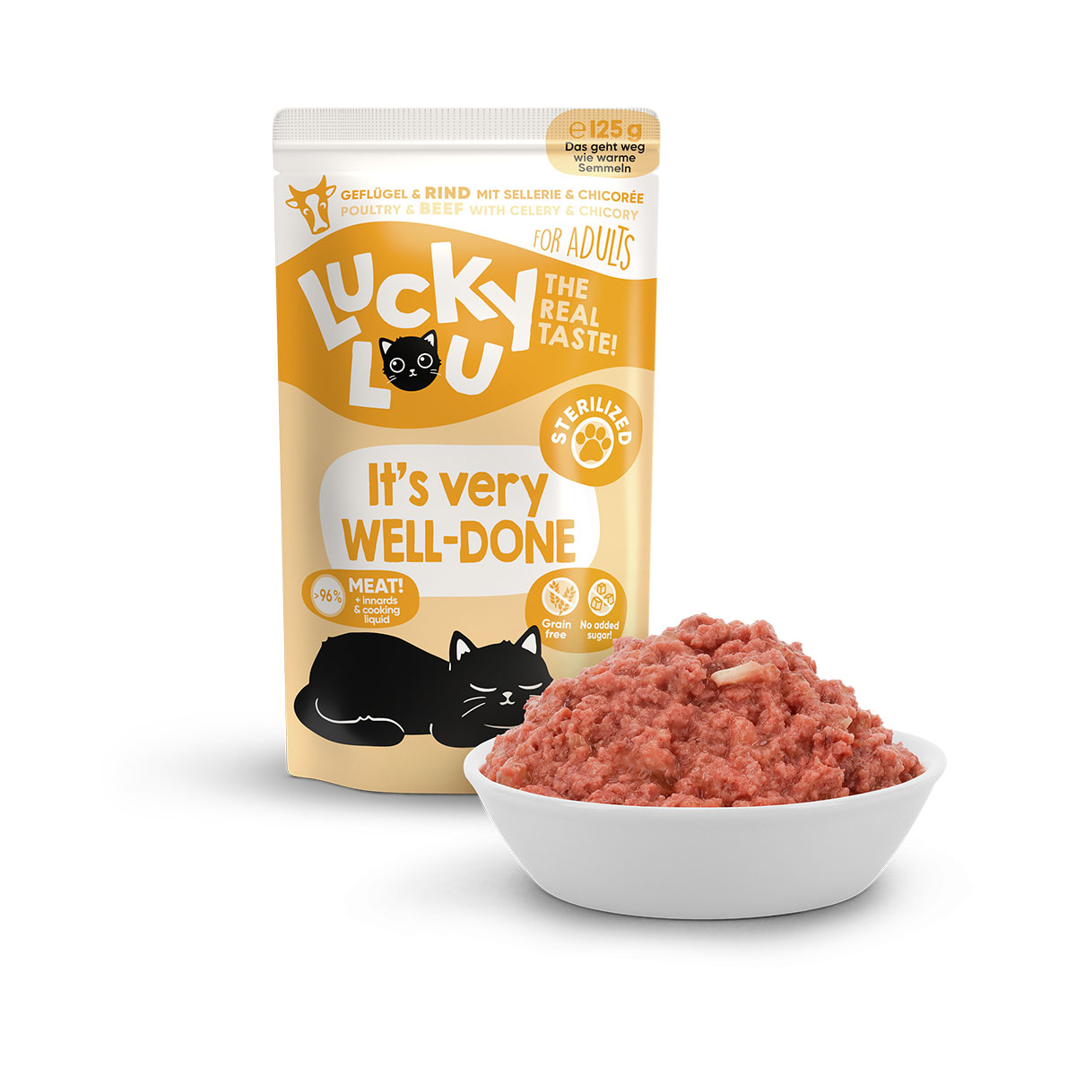 Lucky Lou Lifestage Sterilized Geflügel & Rind bei ZooRoyal