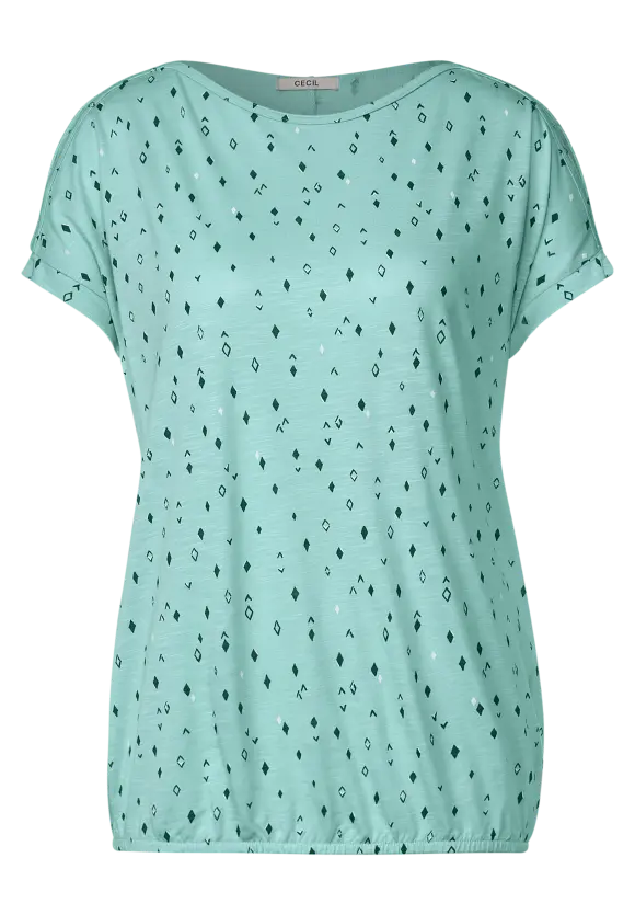 CECIL Shirt mit Schulterschlitz