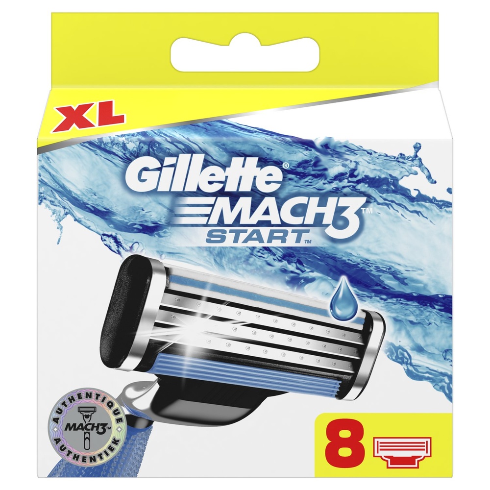 gillette Gillette Mach3 Start Lames De Rasoir x 8 Lames de Rasoir