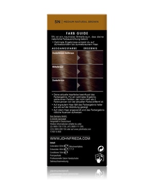 JOHN FRIEDA Precision Foam Colour 5N Medium Natrual Brown Haarfarbe-1 Stk