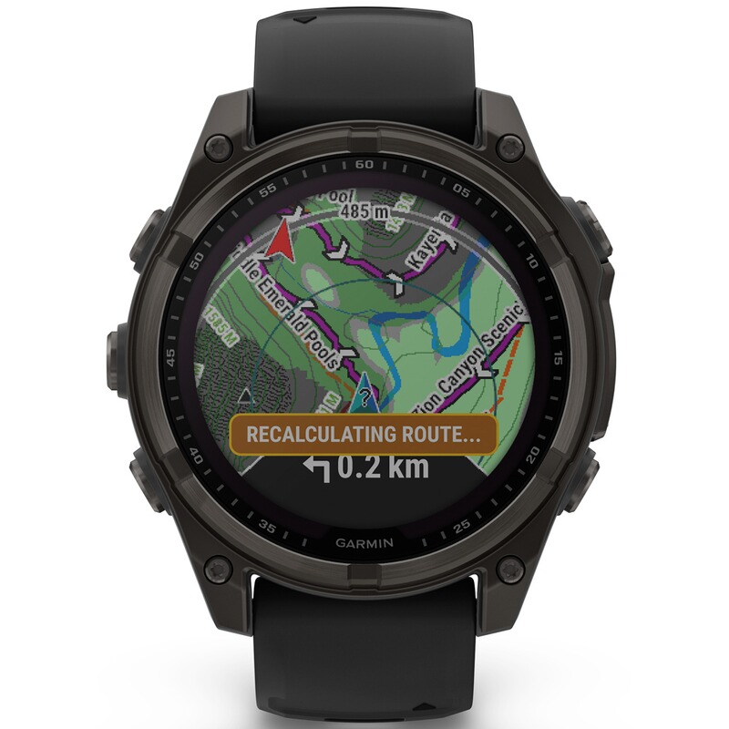 GARMIN Armbanduhr Fenix 8 Sapphire &ndash; SOLAR 47 mm