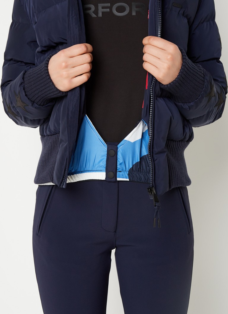 Chaqueta de esquí Airforce Taos con bolsillos con cremallera y capucha.