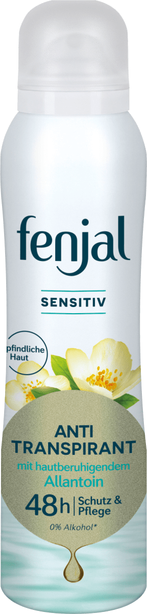Antitranspirant Deospray sensitiv, 150 ml