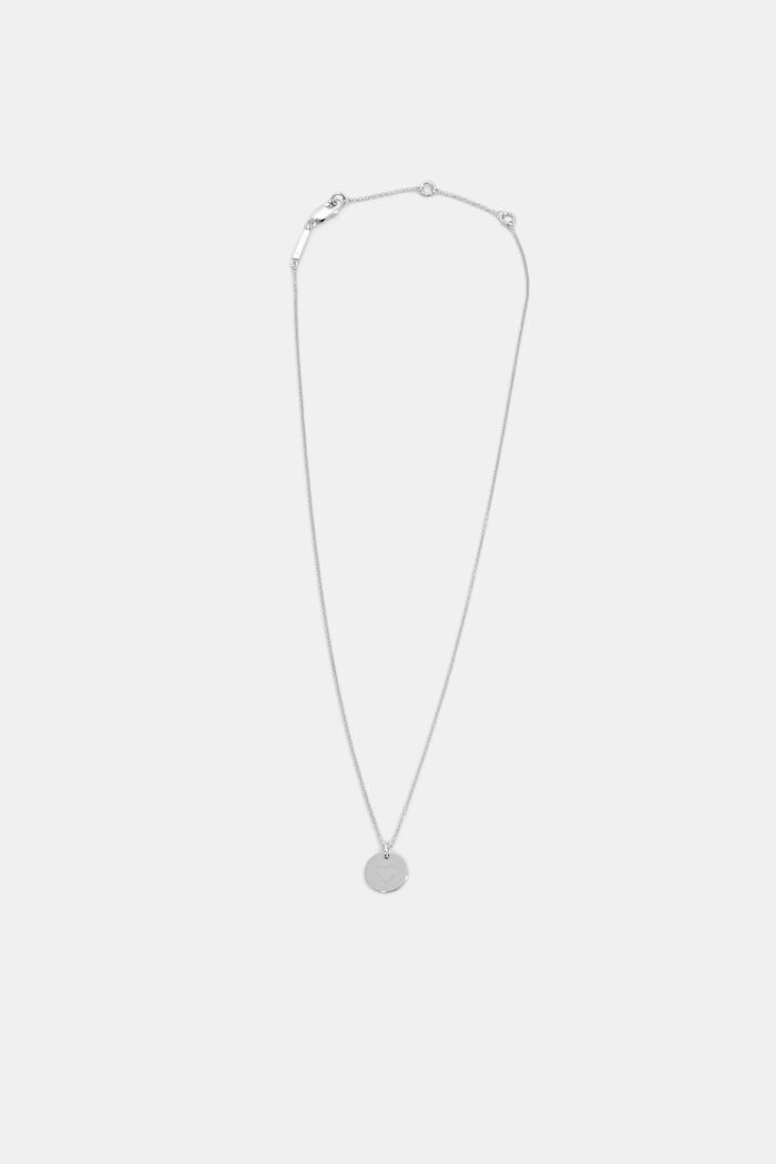 Halskette aus Sterling Silber mit graviertem Anhänger