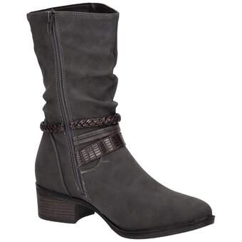 Charmosa Stiefelette in grau