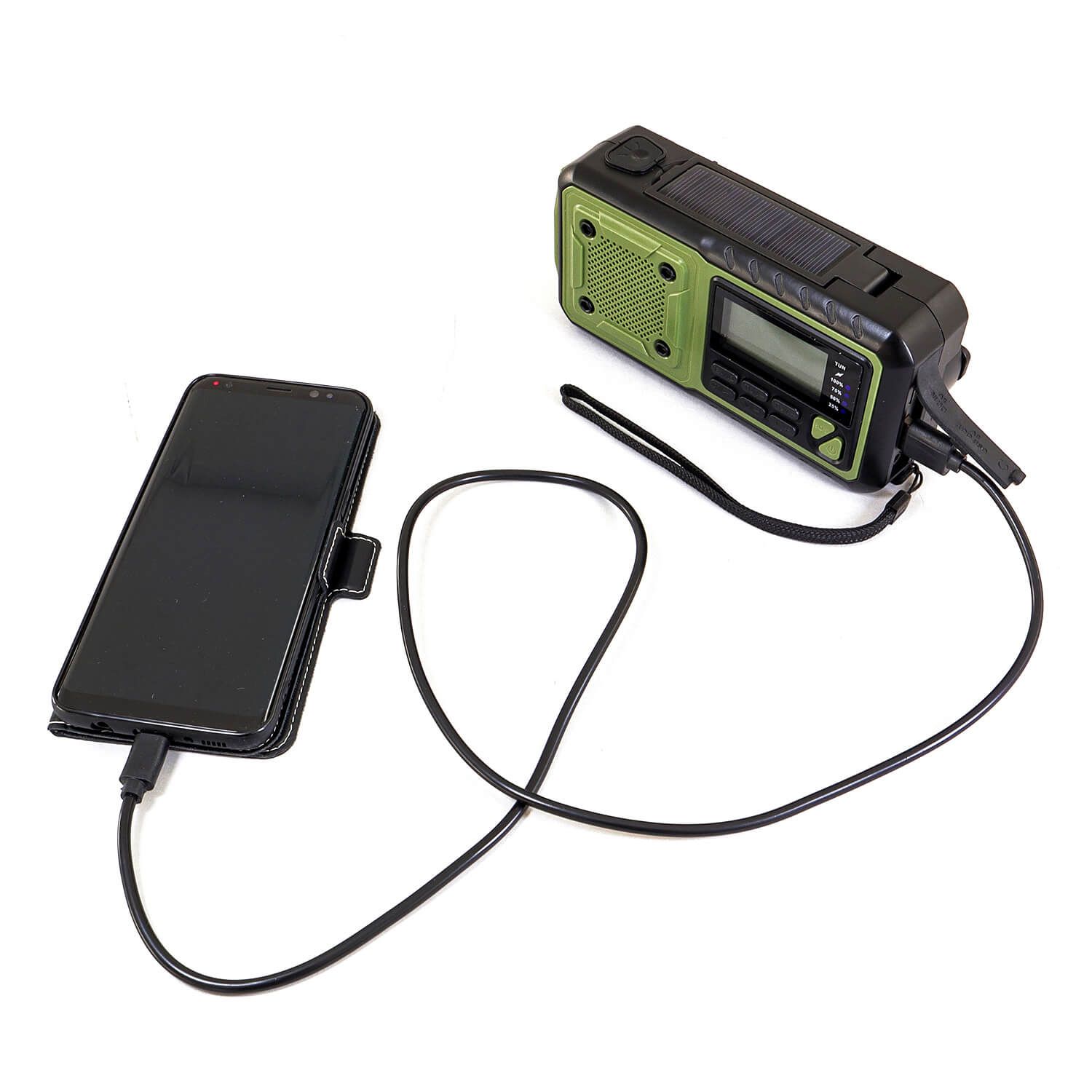 Kurbelradio Multi mit Powerbank