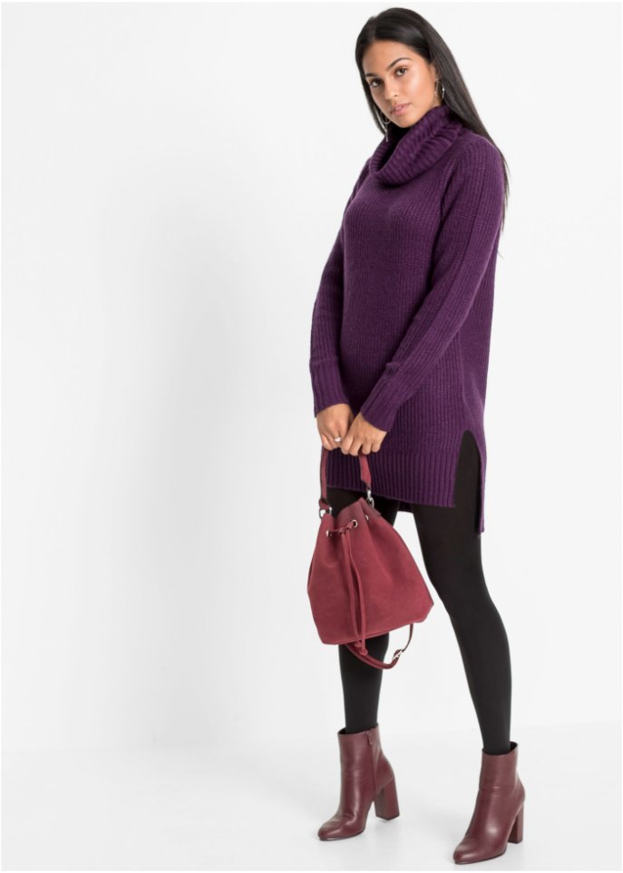 Long-Strickpullover
