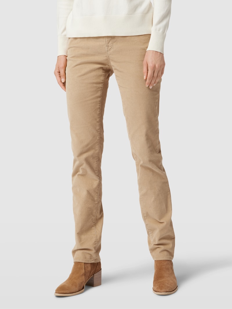 Cordhose mit Eingrifftaschen in camel