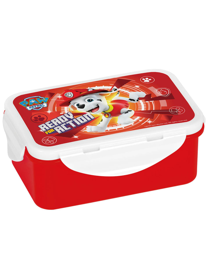 Geda Labels Brotdose Paw Patrol Marshall in Rot - 16x10,5x6,5cm günstig kaufen onesize