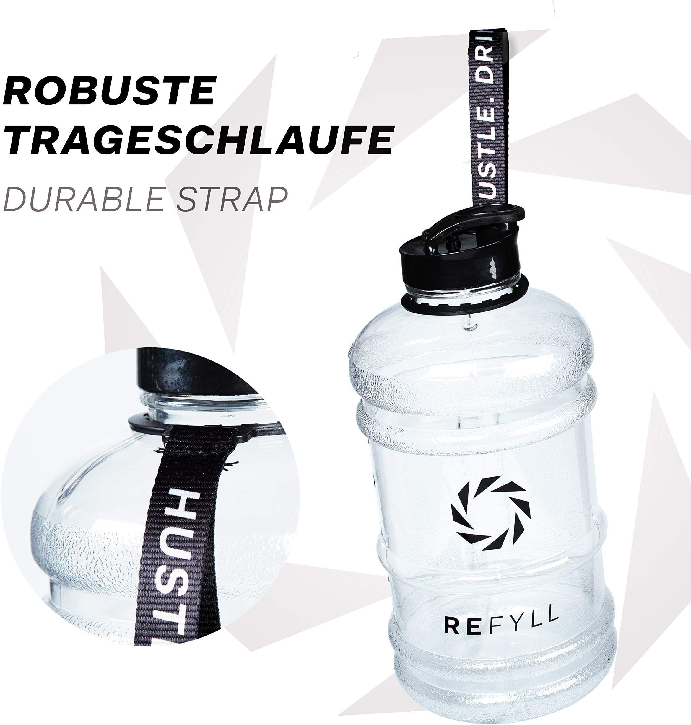 REFYLL Trinkflasche Trinkflasche Sport 2L 