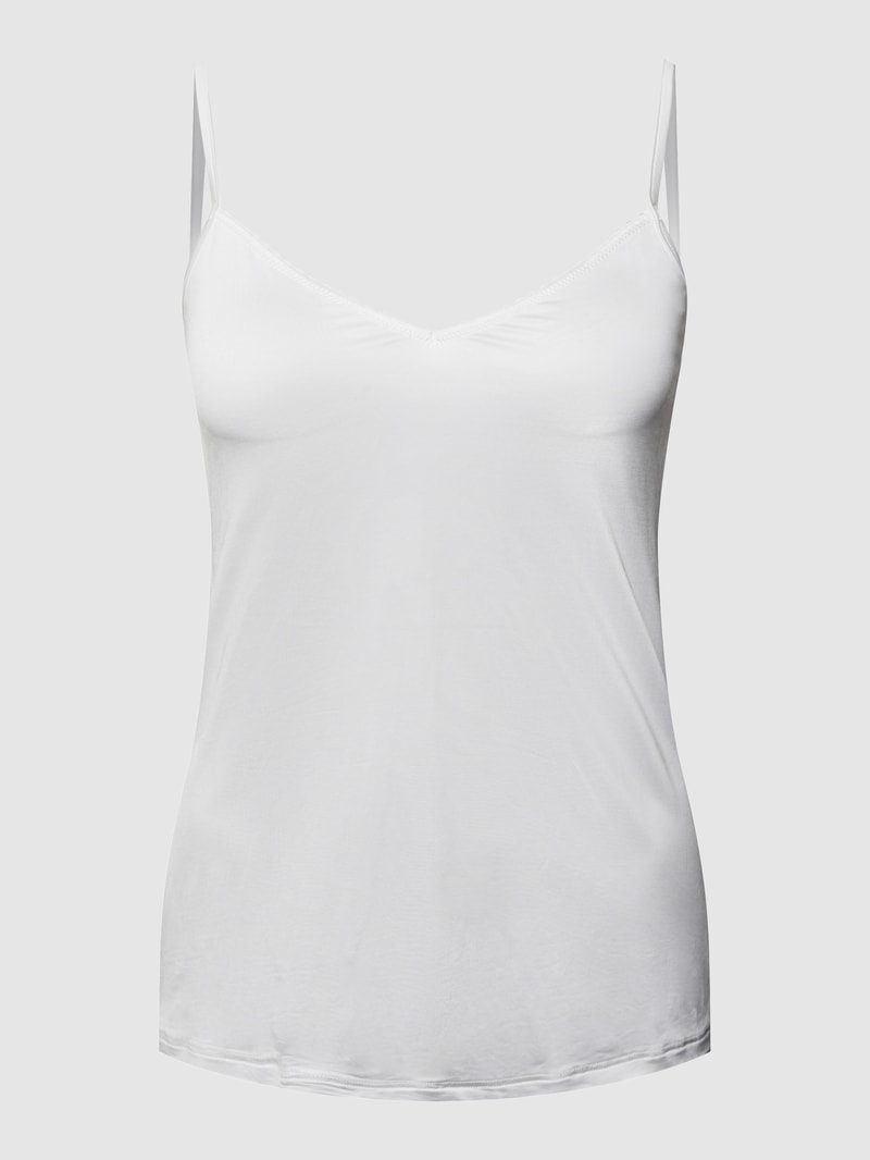 Top aus Satin Modell Satin Deluxe in offwhite
