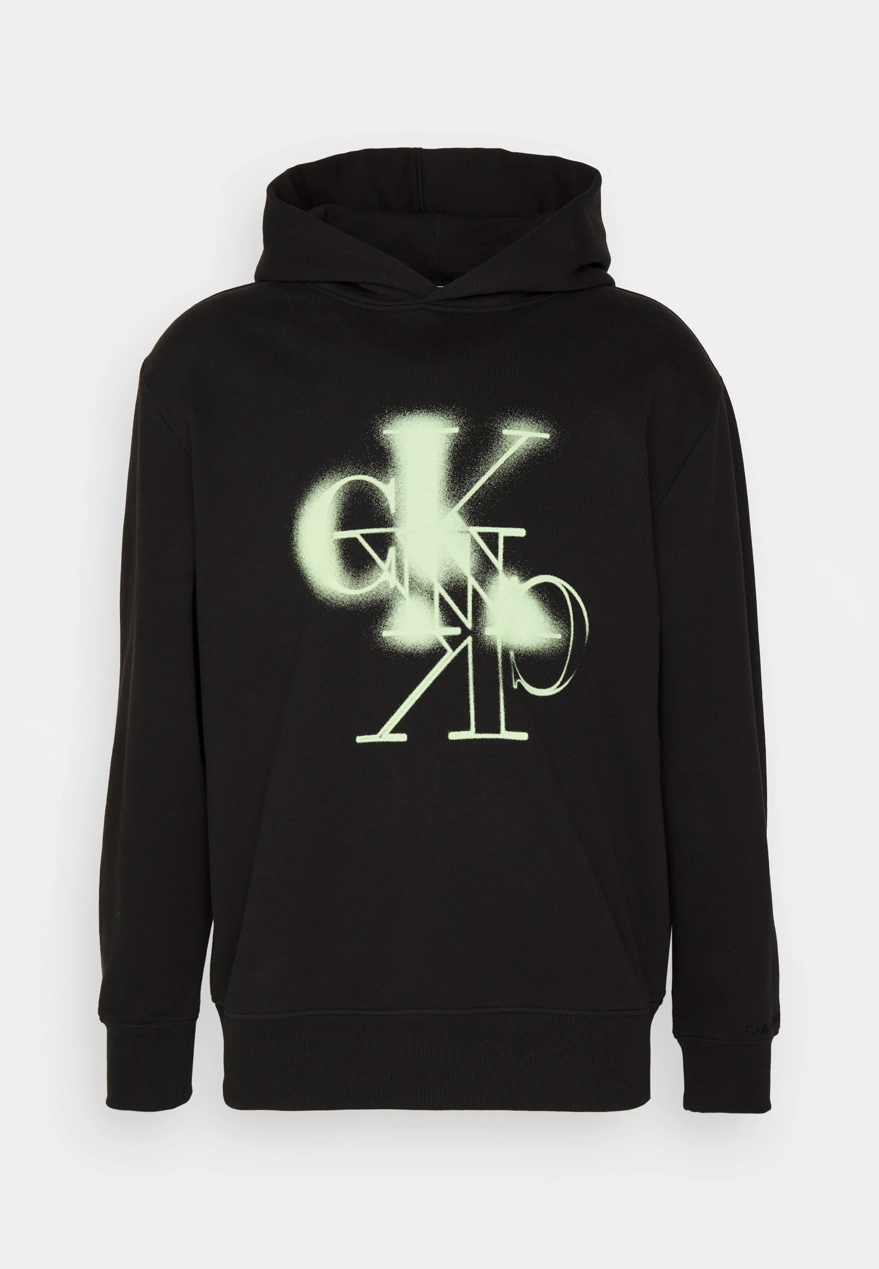 Sudadera con capucha unisex con logotipo en espejo de Calvin Klein Jeans