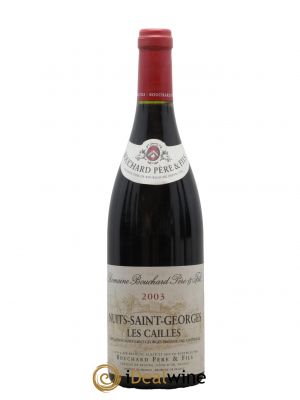 Nuits Saint-Georges 1er Cru Les Cailles Bouchard Père & Fils  2003 - Lot de 1 Bouteille