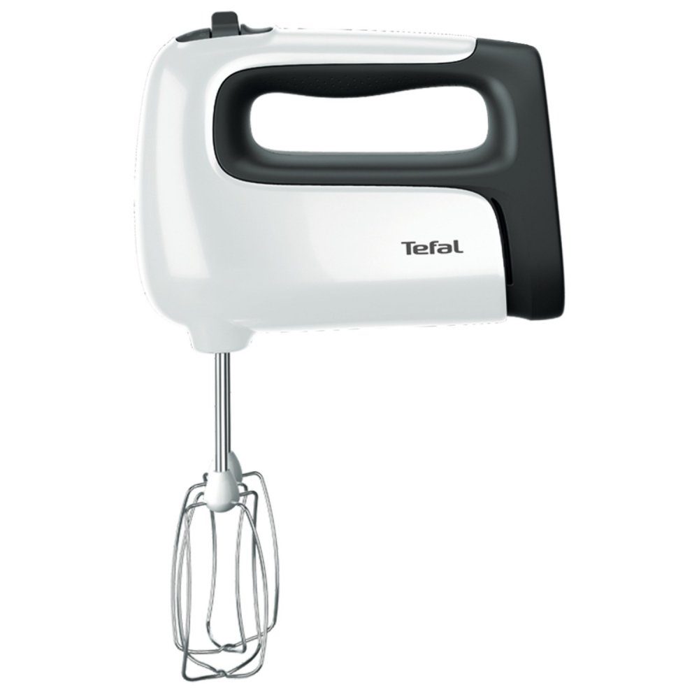 Tefal Handmixer HT4611 - Handmixer - weiß/schwarz, 500 W