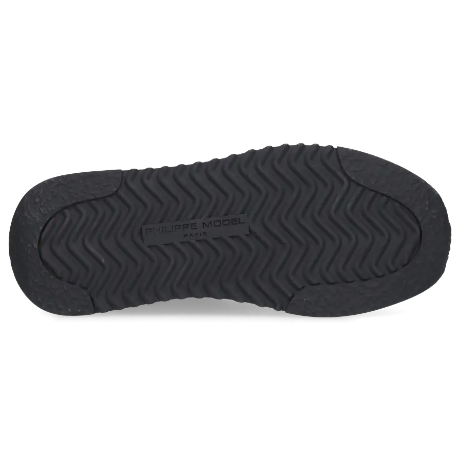 Philippe Model - Sneaker low TROPEZ 2.1 Veloursleder Textil - schwarz