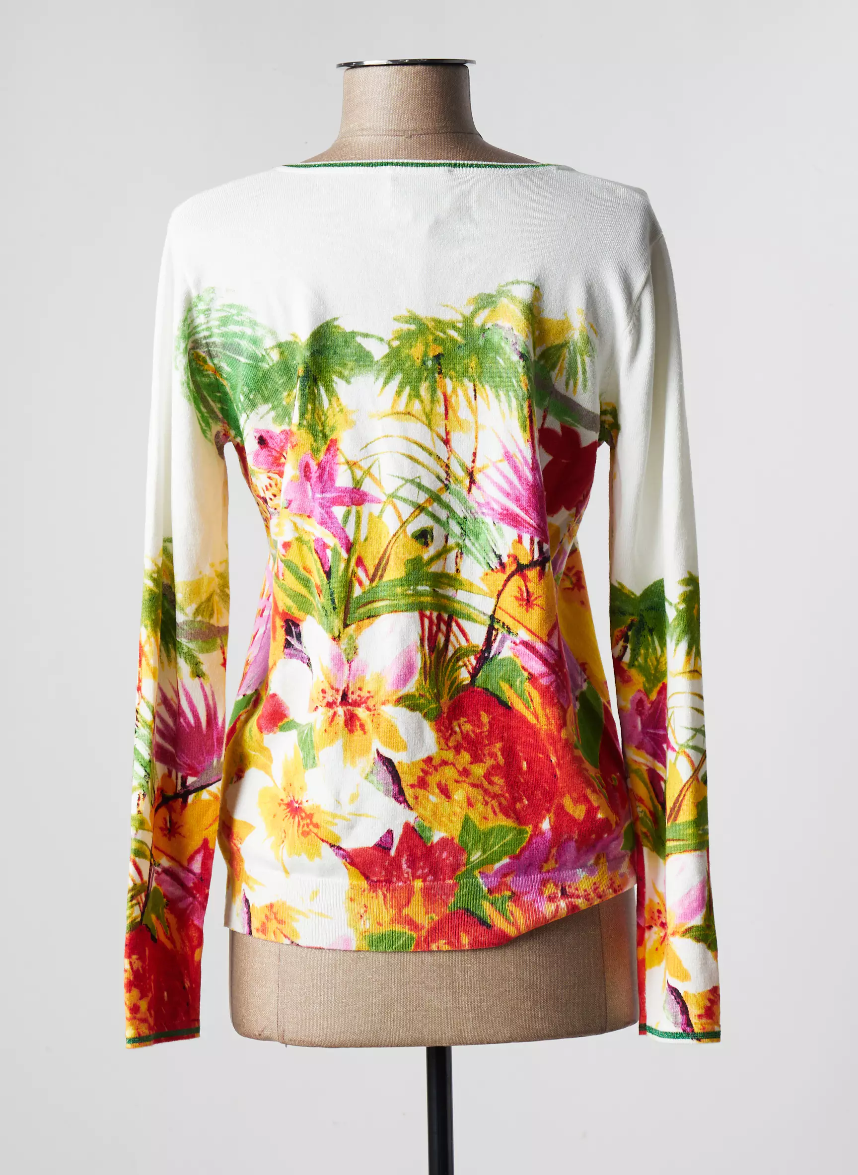 Leo Ugo Pulls Femme couleur beige