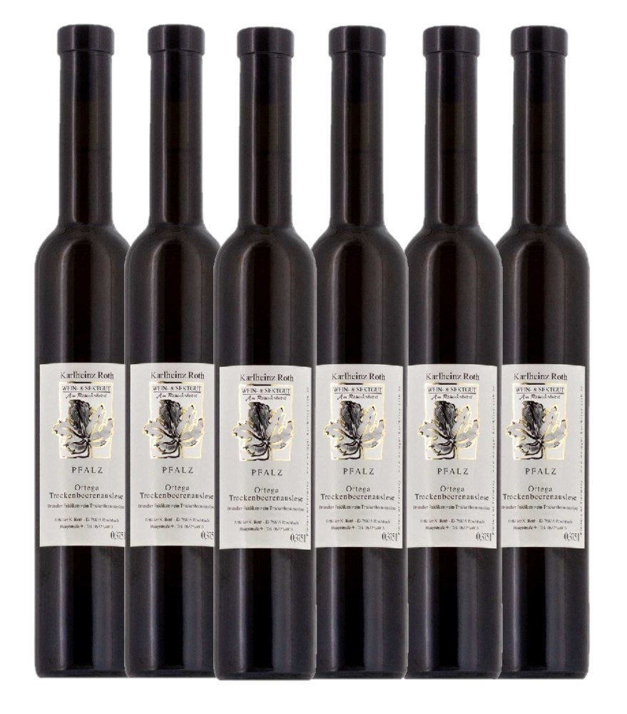 Wein- & Sektgut Karlheinz Roth Weingut Karlheinz Roth Ortega Trockenbeerenauslese edelsüß 2014 - 6er Karton